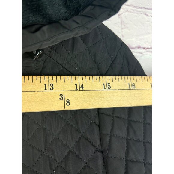Calvin Klein Womens Quilted Hooded Jacket With Zipper Pockets & Front Zip Closur - Picture 11 of 15